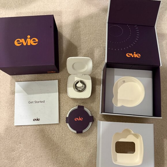 Evie Ring - Size 8 - Silver - Picture 1 of 3